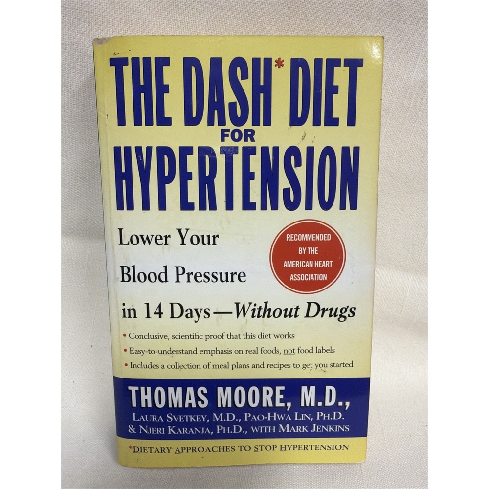 The Dash Diet for Hypertension by Moore, Thomas